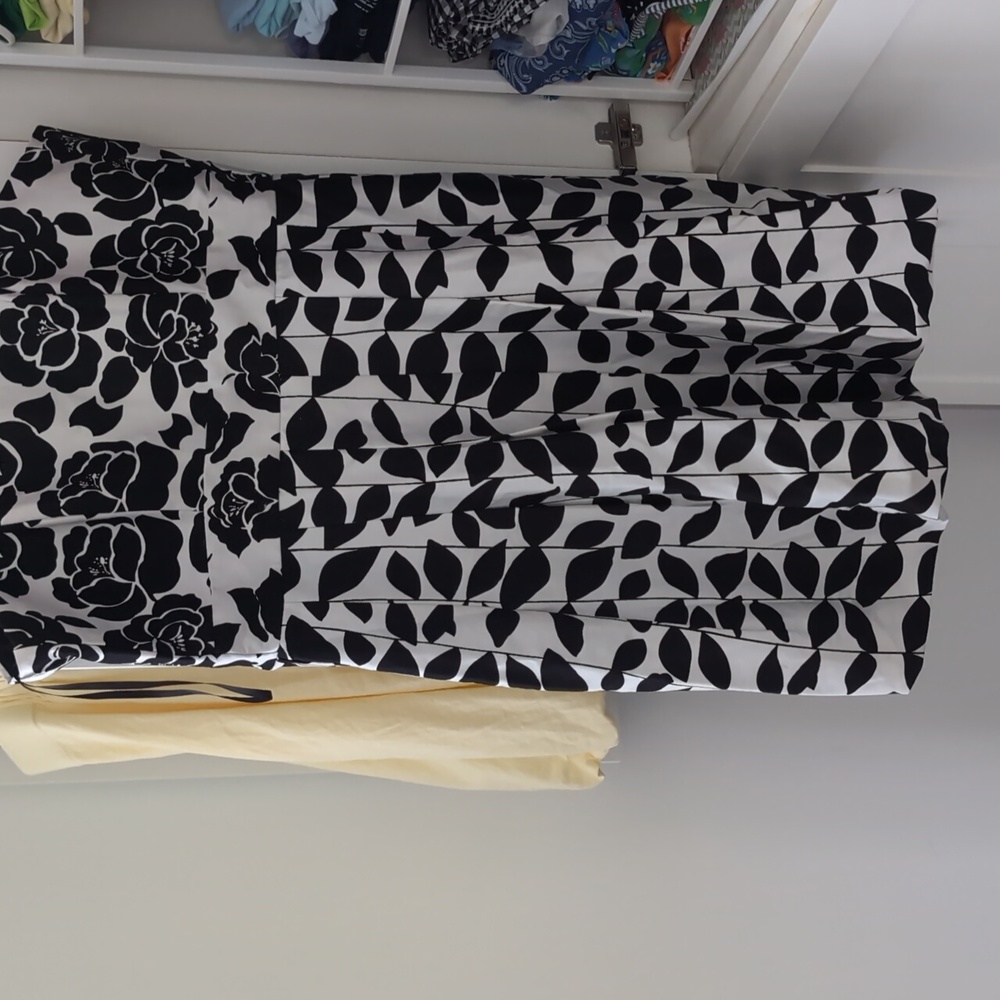 Jolibel Black and White Bubble Cotton Dress Size 6 Size 10 - NWOT